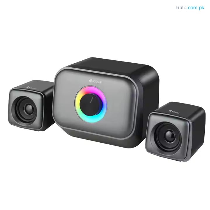 Portable Bluetooth 2.1 Speaker System with Subwoofer, LED Lights, USB, Aux Input, HD Sound, Audio, Stereo, Outdoor, Computer, Home Theater, Bass Boost, Loudspeakers, Multi-Device Compatibility, Sound System