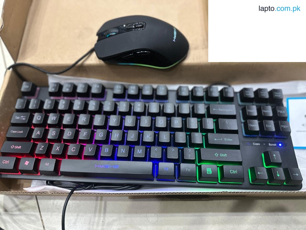 Gaming Keyboard membrane keys rgb modes huiske combo Wired RGB Gaming Keyboard membrane keys rgb modes keyboard & mouse Combo