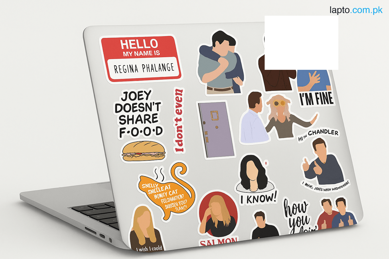 15 Glossy F.R.I.E.N.D.S TV Show Stickers Pack ā Iconic Quotes, Memorable Moments ā Perfect for Laptops, Phones, Diaries & More - FRIENDS Stickers