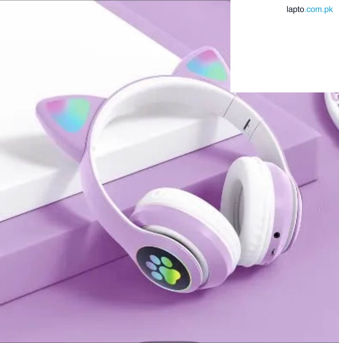 STN-28 Cat Wireless Headphones Bluetooth Over-Ear Headset with Cute Cat Ears