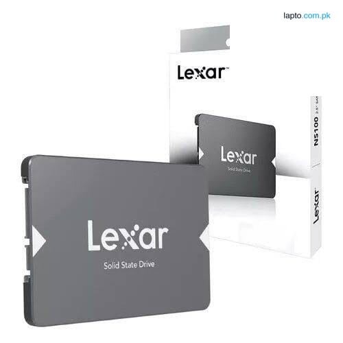 Lexar NS100 2.5" SATA III (6Gb/s) SSD β 128GB / 256GB / 512GB / 1TB β Internal Solid State Drive for Laptop, Desktop, and PC β Up to 550MB/s Read Speed β 3D NAND Flash β Reliable and Fast Storage Upgrade for Everyday Use