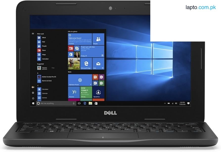Dell 3180 Chromebook - WIndows 10 - 11.6 inches HD screen, 4GB Ram 16GB SSD, HDMI, WiFi, Webcam,
