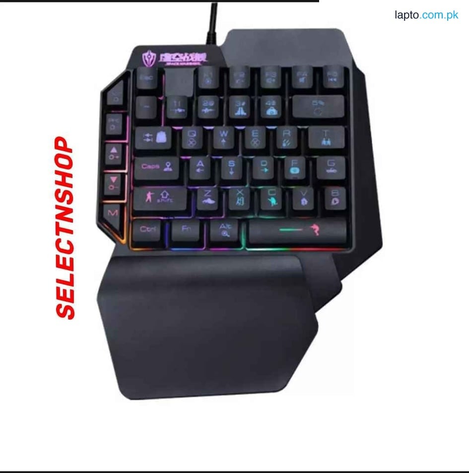Gaming Wireless Keyboard / HK 8100 / Bluetooth Optical Mouse / Warranted / Combo / Ultra Slim / Ergonomic / High Speed 2.4 GHz / Super Fast 1600 dpi / Best Quality / Smart / Fashion / Stylish / Fancy / Mobile / Laptop / Desktop / PC