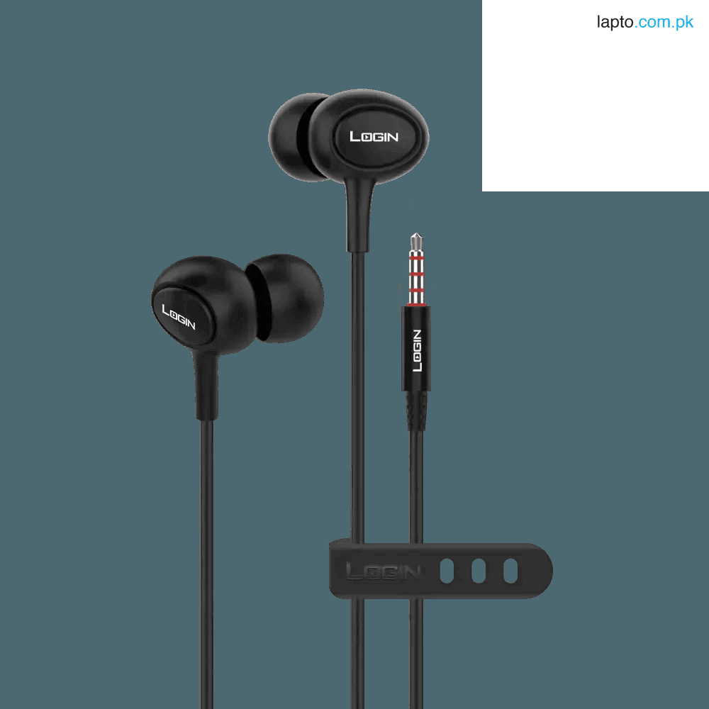 Login LT‑310 Micro Gaming Handsfree – HD Bass Earbuds with Mic, Low Latency, Lightning Sound, Lightweight & Ergonomic Design