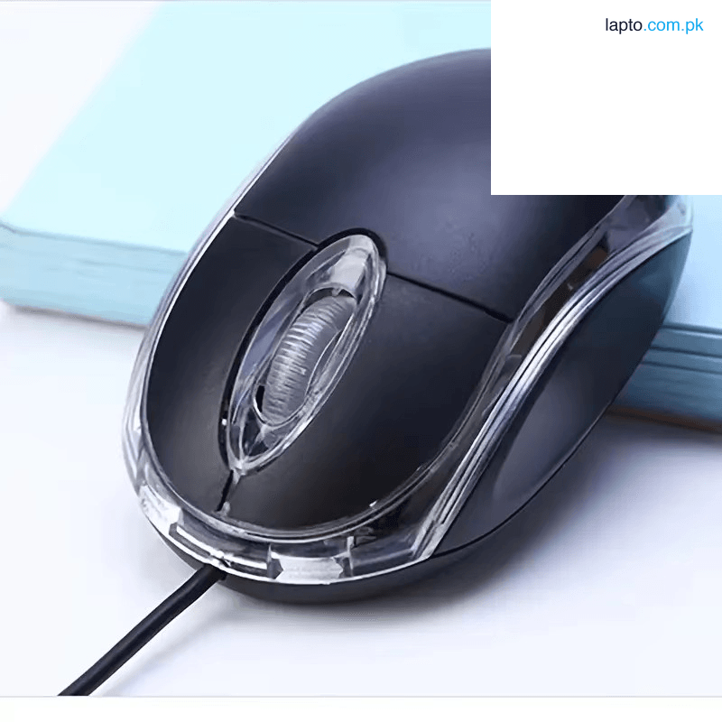 Wired USB Optical Mouse with Fancy Breathing Lights, High DPI Plug & Play Mouse for Office, Home & Laptop Use