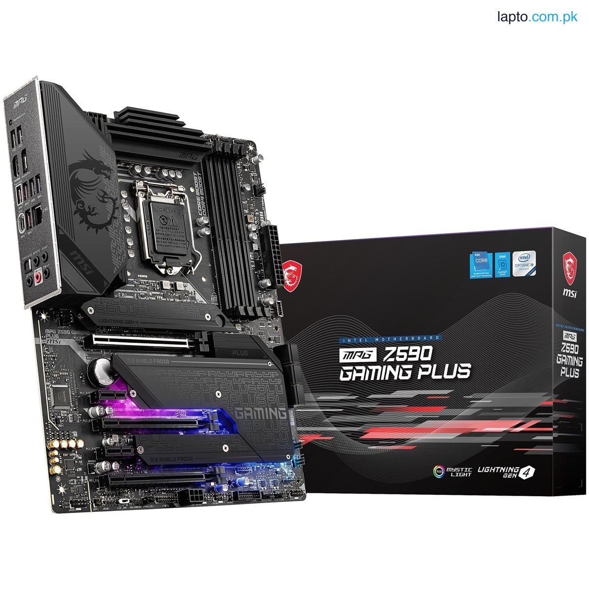 MSI MPG Z590 GAMING PLUS SATA 6Gb/s ATX Intel LGA 1200 Intel Z590 Motherboard