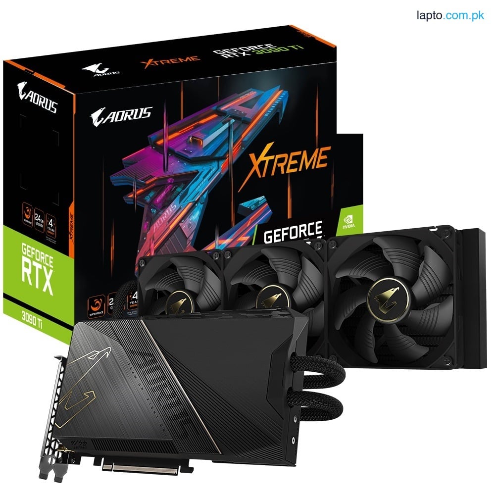Gigabyte AORUS GeForce RTX™ 3090 WATERFORCE Ti XTREME 24G