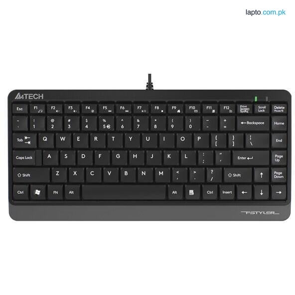 A4Tech FK11 Fstyler Sleek Grey Keyboard Multimedia