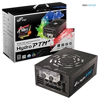 FSP Hydro PTM+ 1200W Liquid-Cooled PSU with RGB Lights, 80PLUS Platinum Power Supply