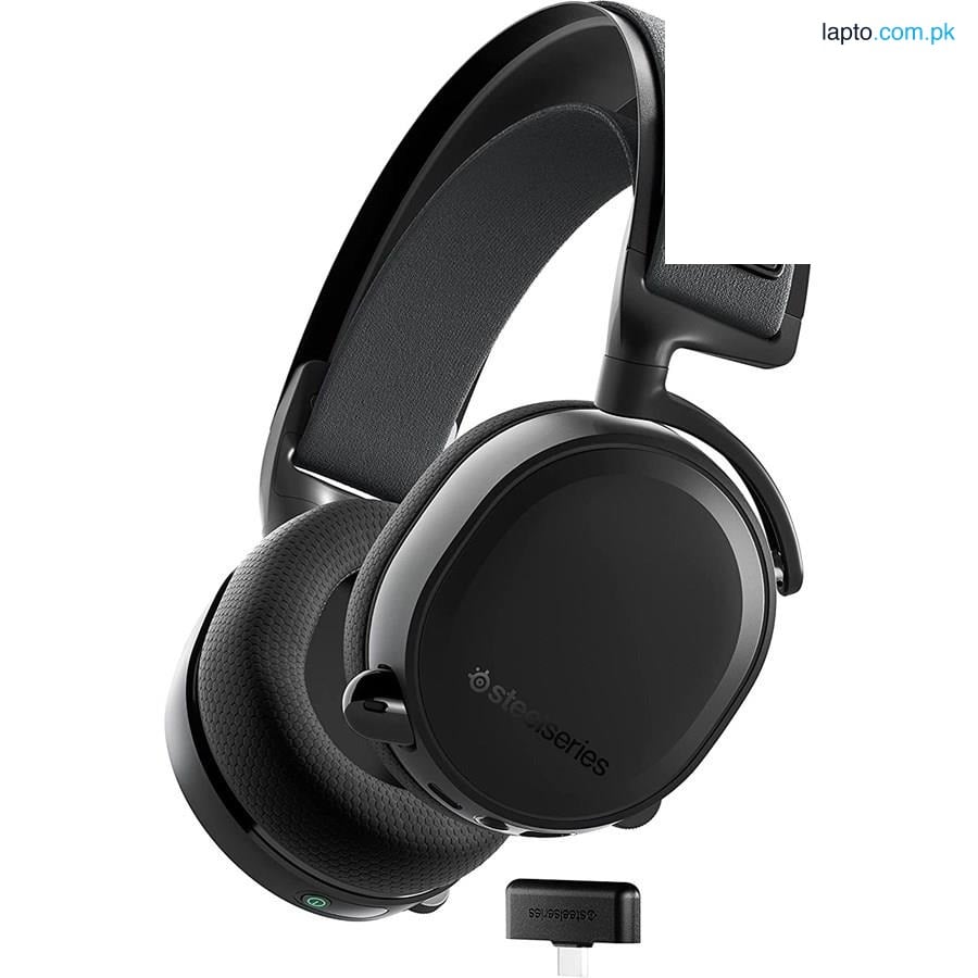 SteelSeries Arctis 7+ 61470 PS5 - PS4 PC Switch Wireless Gaming Headset Black - White