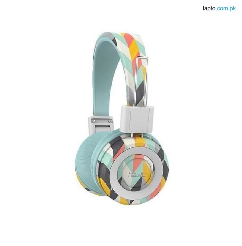 Havit H2238d Wired Headphones Popblue / PopBlue+Grey