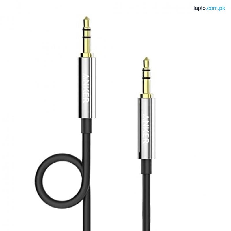 Anker 3.5 Mm Male To Male Audio Cable - Black