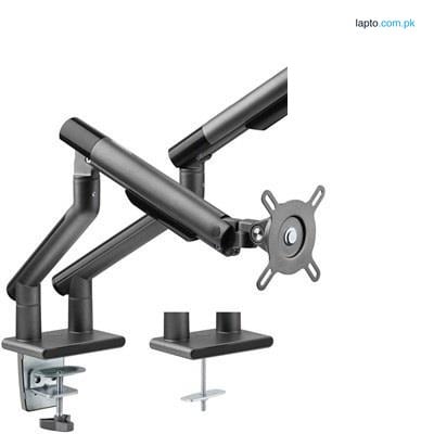 Twisted Minds Dual Monitors Premium Slim Aluminum Spring-Assisted Monitor Arms - Grey TM-49-C012-G