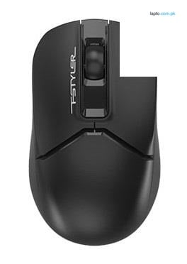A4tech FB12S Wireless Silent Clicks Mouse - Black
