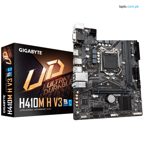 Gigabyte H410M H V3 Anti-Sulfur Resistors Design Motherboard
