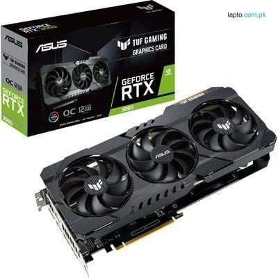ASUS TUF Gaming GeForce RTX 3060 V2 OC Edition 12GB GDDR6 Gaming Graphics Card