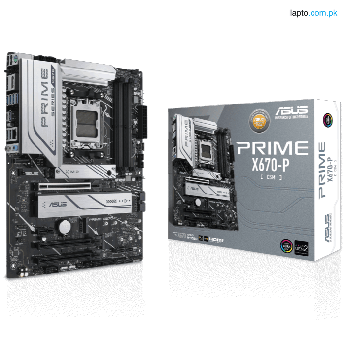 Asus Prime X670-P-CSM DDR5 AMD Ryzen 7000-series AM5 ATX Motherboard