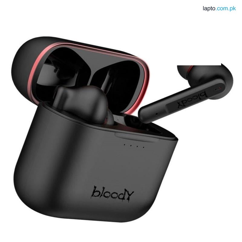 A4TECH BLOODY M90 (BLACK+RED) Wireless Gaming Earbuds