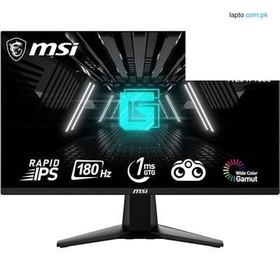 MSI G255F 25'' FHD Rapid IPS Gaming Monitor - 180Hz, 1ms, Adaptive Sync
