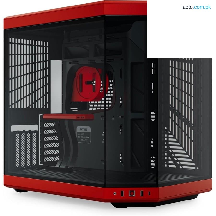 HYTE Y70 Modern Aesthetic Case - Black Cherry