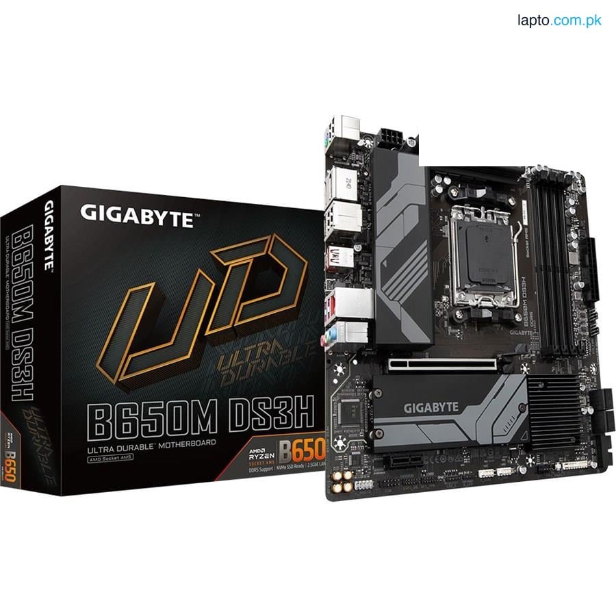 Gigabyte B650M DS3H AMD Socket AM5 Ryzen 7000 Series Motherboard | Rev 1.0