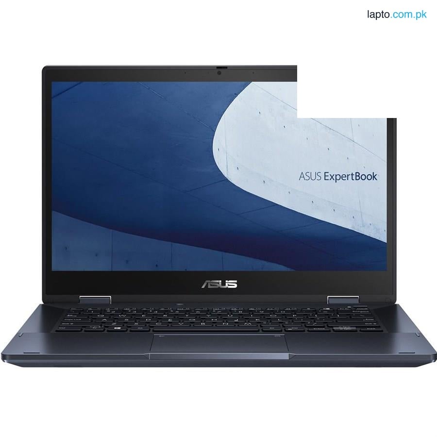 Asus ExpertBook B3 Flip 14 B3402FBA x360 Touchscreen Laptop 12th Gen Core i5-1235U, 8GB DDR4, 512GB SSD, Intel Iris Xe Graphics, 14" FHD Touch Screen, DOS, Black