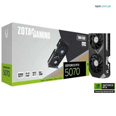 ZOTAC GAMING GEFORCE RTX 5070 TWIN EDGE OC GRAPHIC CARD 128GB