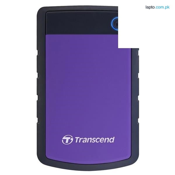 Transcend StoreJet® 25H3 1TB USB 3.0 Portable Hard Drive - TS1TSJ25H3P - Purple
