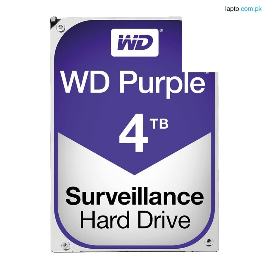 WD Purple 4TB Surveillance Hard Disk Drive - Intellipower SATA 6 Gb/s 64MB Cache 3.5 Inch - WD40PURZ