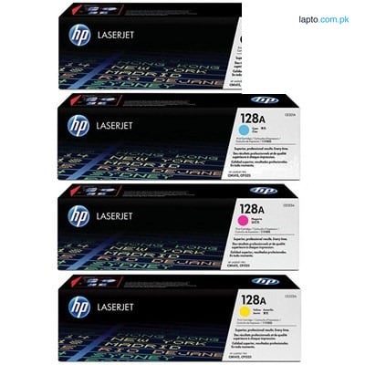 Hp 128a Color Laserjet Toner Cartridge Set Ce320a, Ce321a, Ce322a, Ce323a