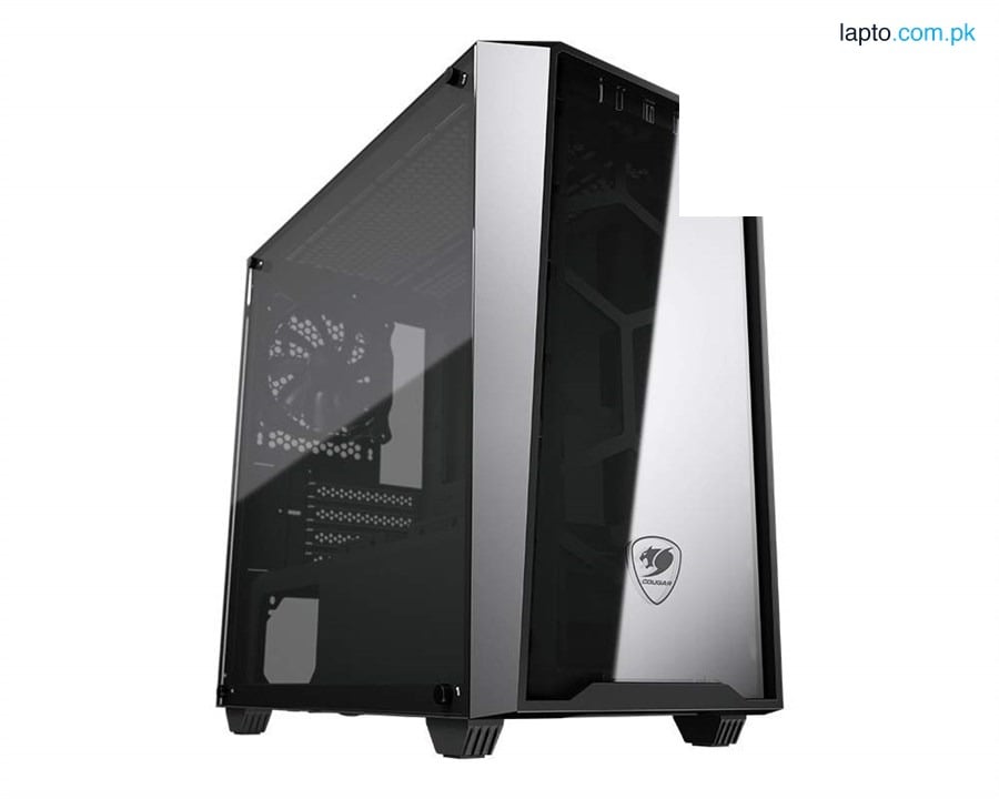 Cougar MG120-G Elegant and Compact Mini Tower Case with Tempered Glass Side Window