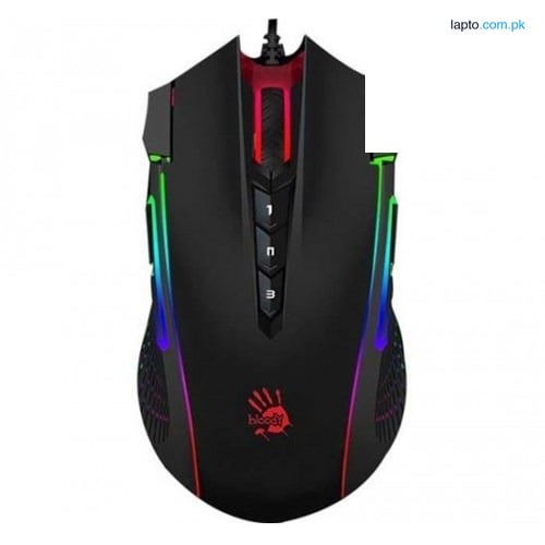 Bloody J90s - 2-Fire RGB Animation Gaming Mouse