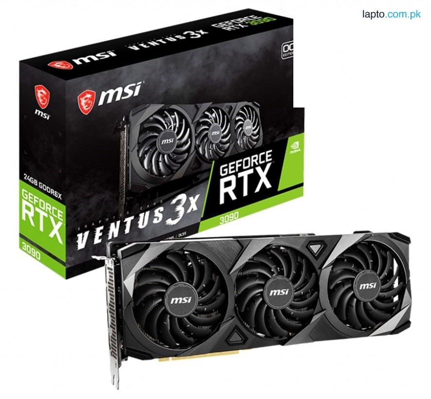 MSI GeForce RTX 3090 VENTUS 3X 24G OC GDDR6X 384-Bit