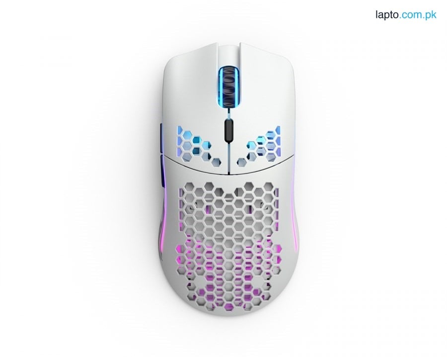 Glorious Model O Wireless Ultra-Lightweight Gaming Mouse (Matte White) - GLO-MS-OW-MW - 69g