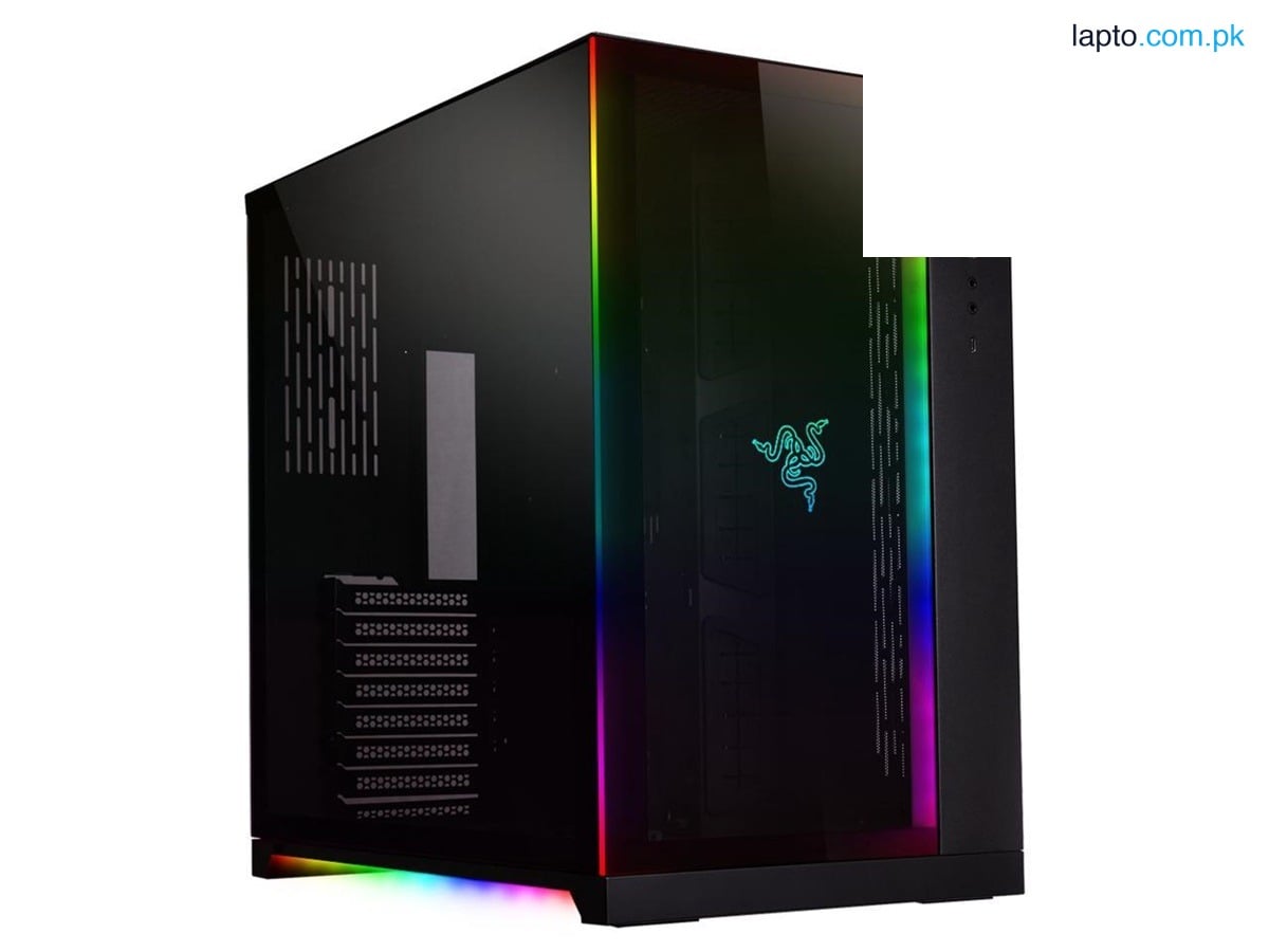 LIAN LI PC-O11 Dynamic Razer Edition Black ATX Mid Tower Gaming Computer Case - PC-O11D Razer