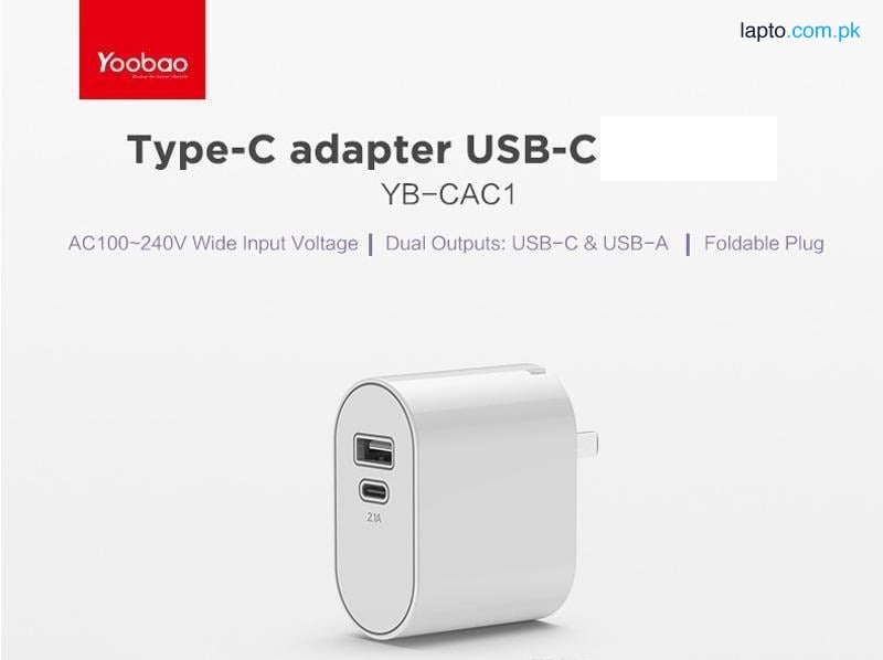 Yoobao Type-C Adapter USB-C+USB-A