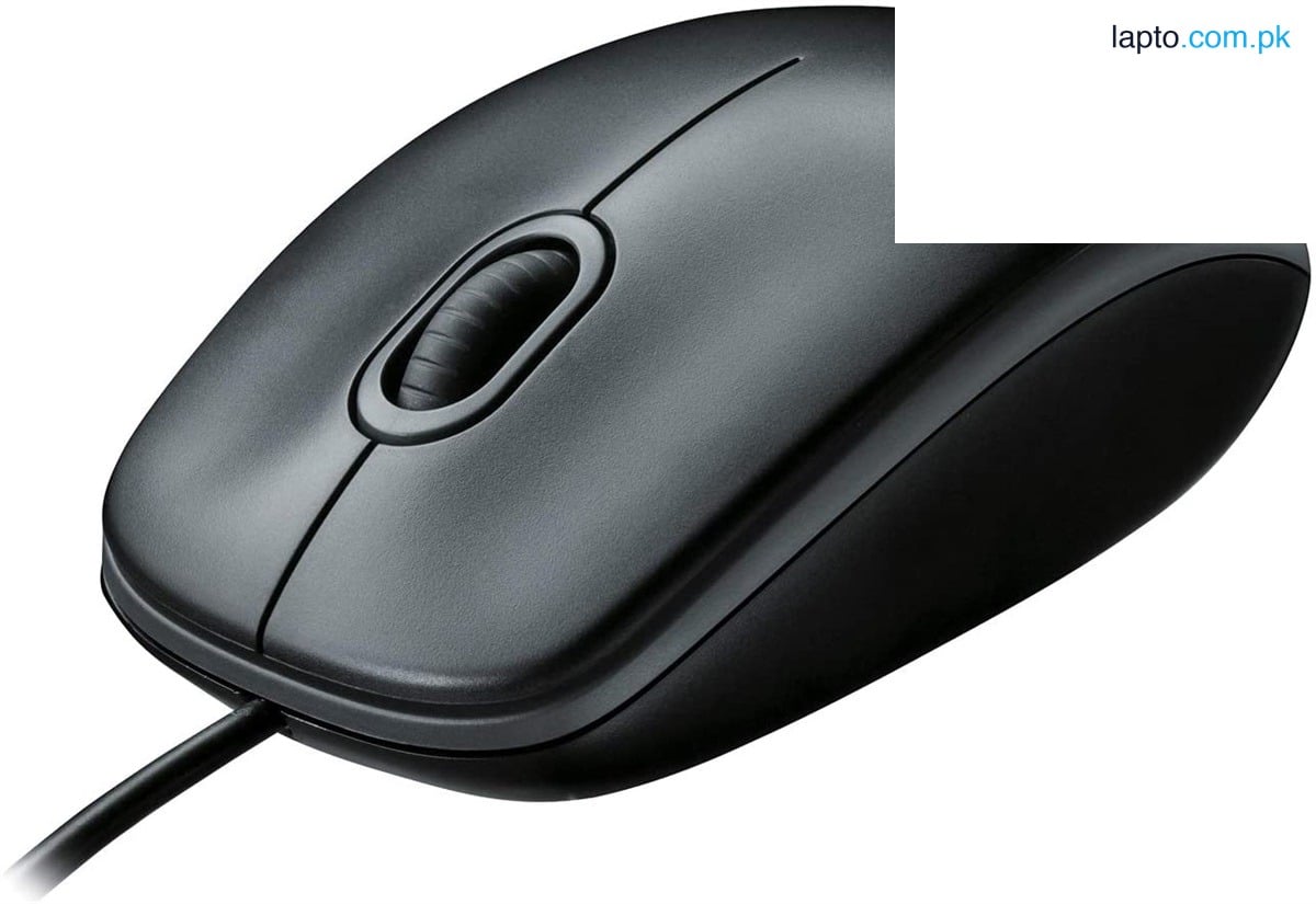 Logitech M100R Wired Usb Mouse Dark Black