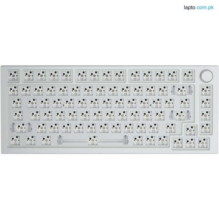 Glorious GMMK PRO 75% Barebone - ANSI (US) - White Ice