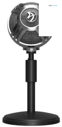 AROZZI SFERA MICROPHONE - BLACK, RED, CHROME