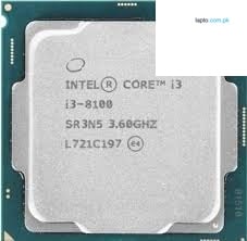USED INTEL CORE I3 8TH GEN PROCESSOR (WITHOUT BOX)