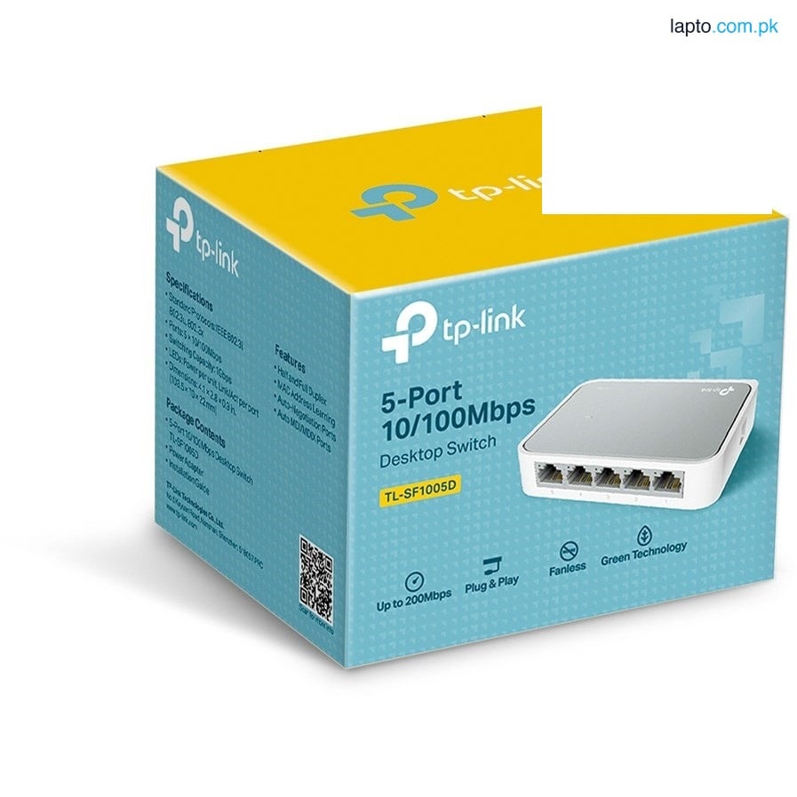 Tp-link TL-SF1005D 5-Port 10/100Mbps Desktop Switch