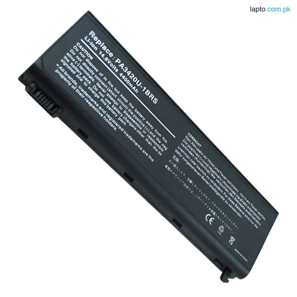 Toshiba Equium L100-186 L10 L20 L15 L100 L25 L30 L35 Series PA3420U PA3420U-1BAS PA3420U-1BRS PA3450U-1BRS 8 Cell Laptop Battery