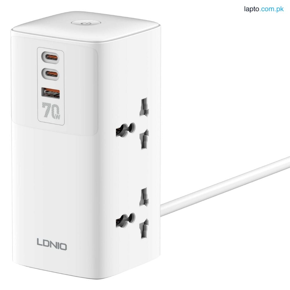 LDNIO SC4383 70W Multifunctional Universal Desktop Power Adapter EU Plug
