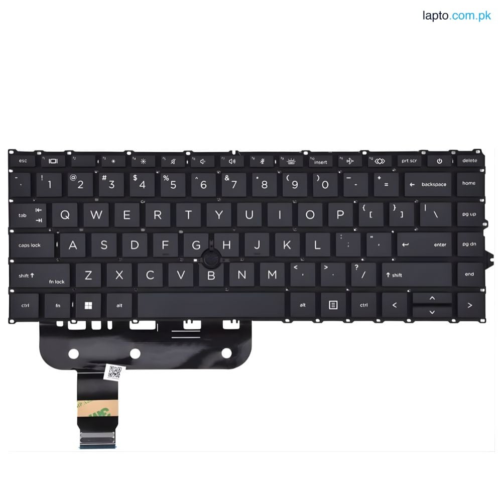 HP EliteBook 850 G7 850 G8 US With Pointer Non-Backlit Laptop Keyboard