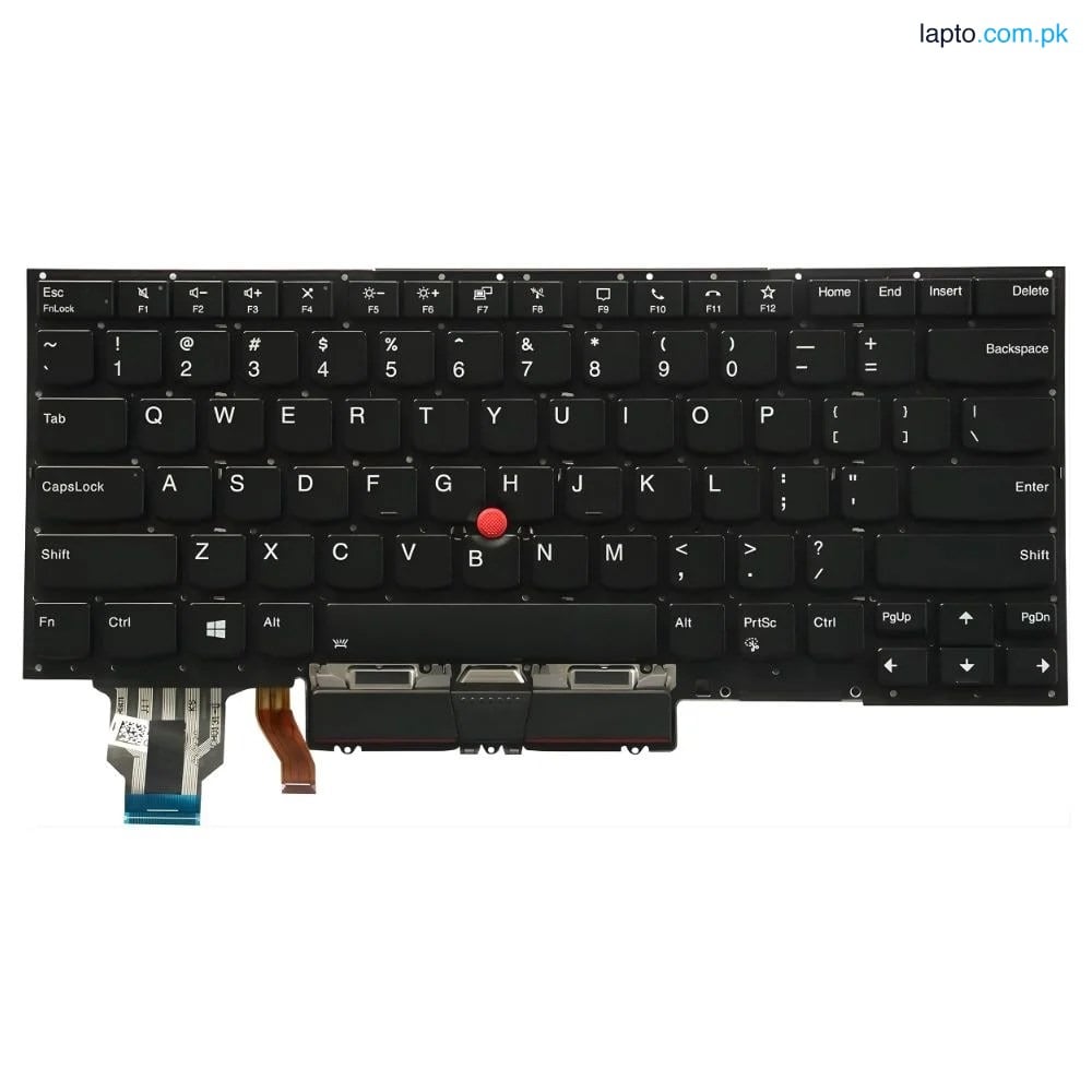 Lenovo Carbon X1 8th Gen US Layout Backlit Pointer Laptop Keyboard