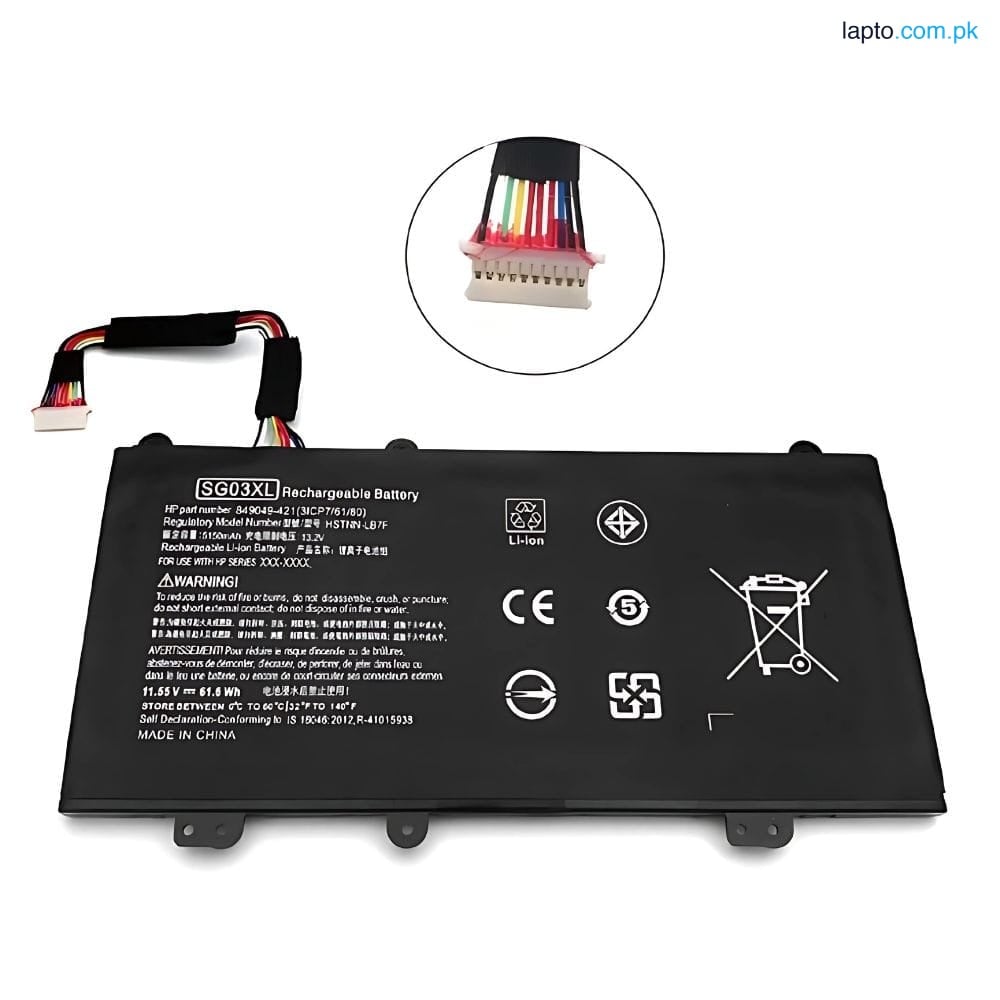 HP Envy 17T-U M7-U 17T-U000 CTO 17-U273CL HSTNN-LB7F SG03XL 100% Original Laptop Battery
