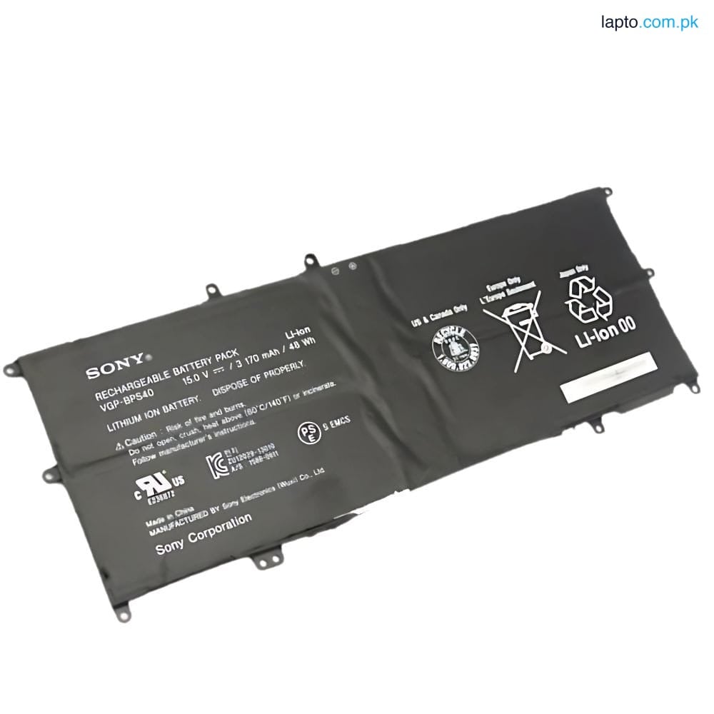 Sony Vaio VGP-BPS40 Flip SVF15A SVF15N17CXB 14A SVF14NA1UL 100% Original Laptop Battery