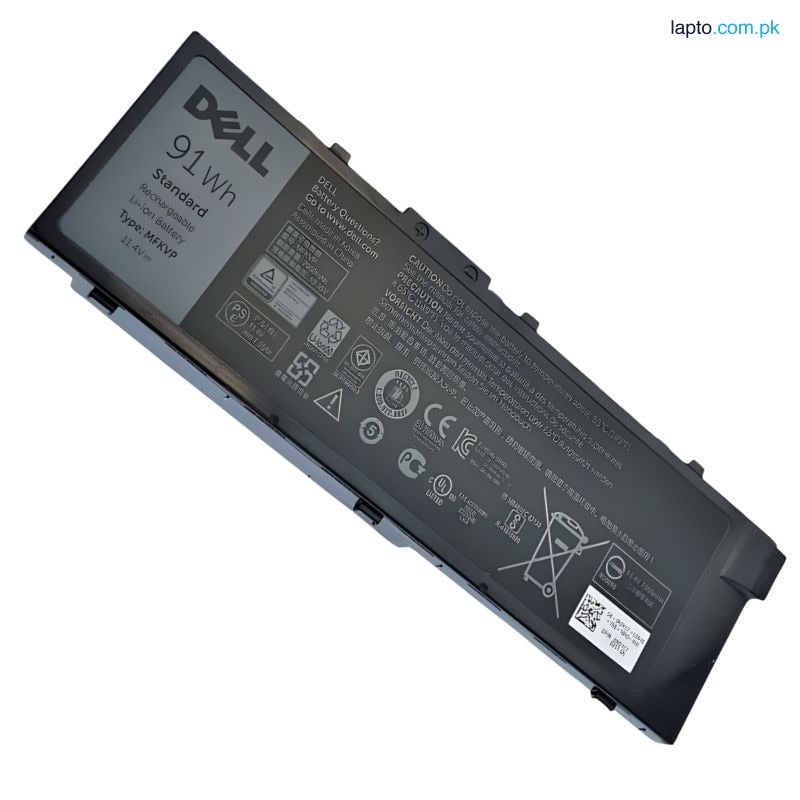 Dell Precision 7520 7510 7720 7710 M7510 MFKVP 91Wh 100% Original Laptop Battery