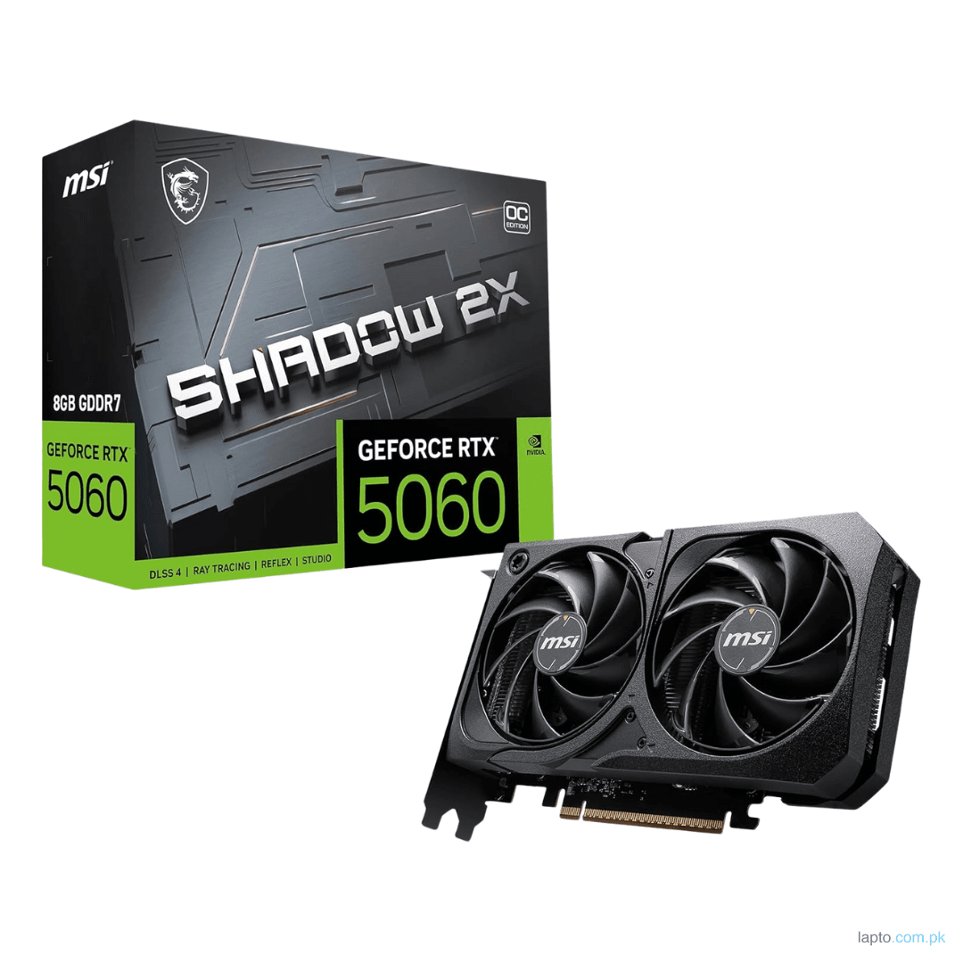 MSI Gaming RTX 5060 8G Shadow 2X OC Graphics Card
